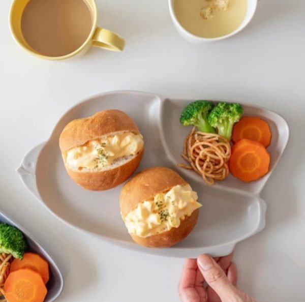 Miyama 美濃燒灰色燕子餐盤